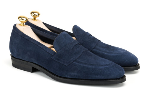 RICH Navy Blue Sea Suede R1